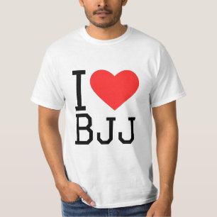 Ik hou van bjj t-shirt