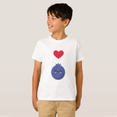 Ik hou van Blauwe bessen T-shirt (Voorkant volledig)