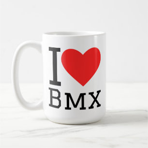Ik hou van bmx koffiemok