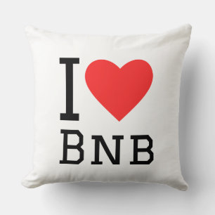 Ik hou van bnb kussen