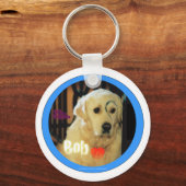 Ik hou van Bob de hond. Sleutelhanger (Voorkant)