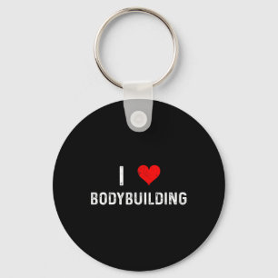 Ik hou van bodybuilding - Hart - Workout Gym Body  Sleutelhanger