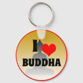 Ik hou van Boeddha en het Rode Hart, Mindfulness / Sleutelhanger (Voorkant)