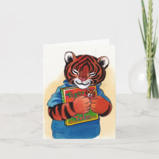 Ik hou van boeken, dankjewel bedankkaart