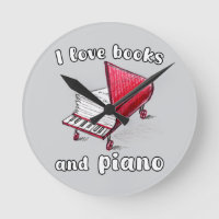 Ik hou van boeken en piano, authentieke kunst uit