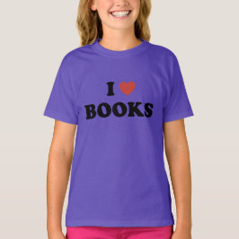 Ik hou van boeken T-SHIRT