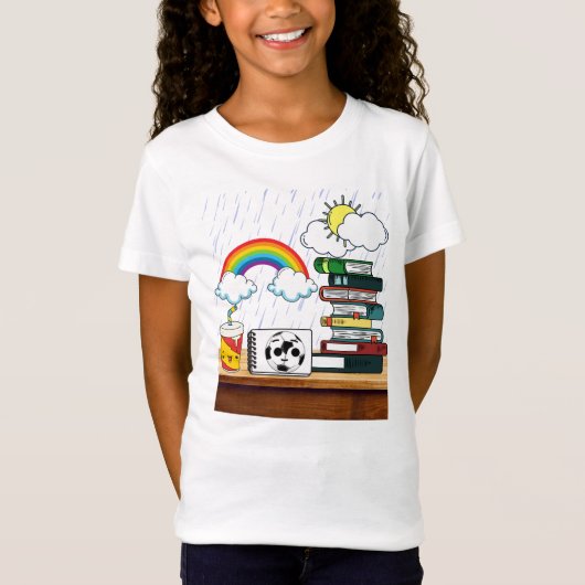 Ik hou van boeken t-shirt (Voorkant)