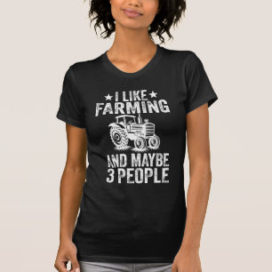 Ik Hou Van Boeren En Misschien 3 Mensen T-shirt