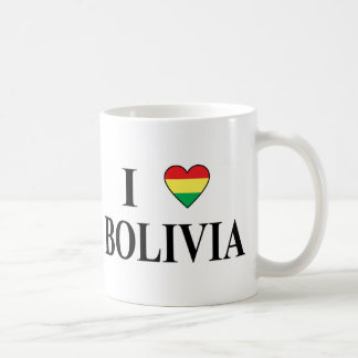 Ik hou van Bolivia Koffiemok