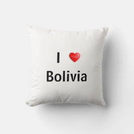 Ik hou van Bolivia Kussen