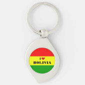 Ik hou van Bolivia Sleutelhanger (Voorkant)