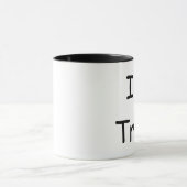 Ik hou van bomen mok (Midden)