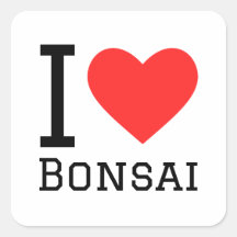 Ik hou van bonsai