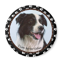 Ik hou van Border Collies Magnet