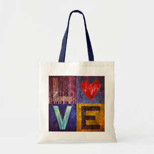 Ik hou van bossen! canvas tas