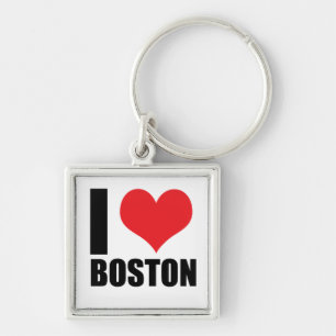 Ik hou van Boston Sleutelhanger