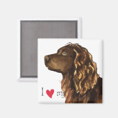 Ik hou van Boykin Spaniel Magneet (Voorkant / Achterkant)