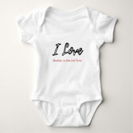 Ik hou van Braziliaanse jiu jitsu en taco's Baby's Romper