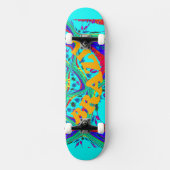 Ik hou van Brazilië Fun Skateboard (Voorkant)