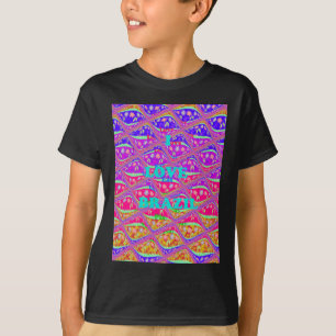 Ik hou van Brazilië: Mooie Samba traditionele kleu T-shirt