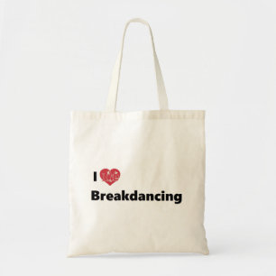 Ik hou van Breakdansen Tote Bag