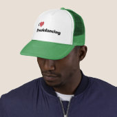 Ik hou van Breakdansen Trucker Pet (In situ)