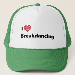 Ik hou van Breakdansen Trucker Pet