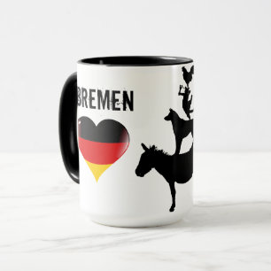 Ik hou van Bremen Mok met de vier muzikanten