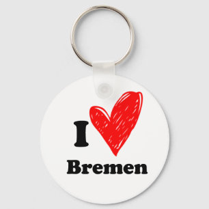 Ik hou van Bremen Sleutelhanger