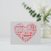 Ik hou van briefkaart (Staand voorkant)