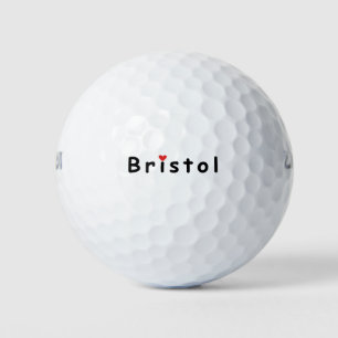 Ik hou van Bristol Golfballen
