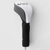 Ik hou van Bristol Golfheadcover (Schuin)
