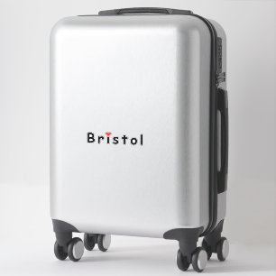 Ik hou van Bristol Sticker
