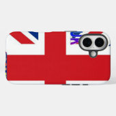 Ik hou van Britse kunst print Case-Mate iPhone Case (Achterkant (horizontaal))