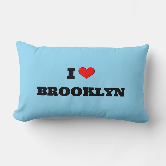 Ik hou van Brooklyn Kussen (Voorkant)