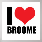 Ik hou van Broome Poster (Voorkant)