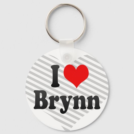 Ik hou van Brynn Sleutelhanger (Voorkant)
