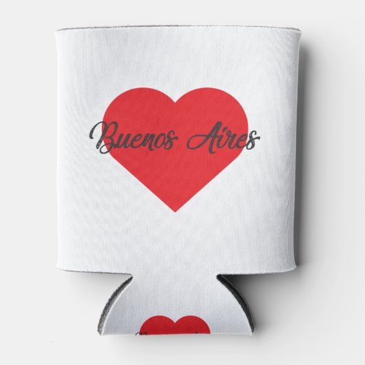Ik hou van Buenos Aires - Argentinië Blikjeskoeler (Voorkant)