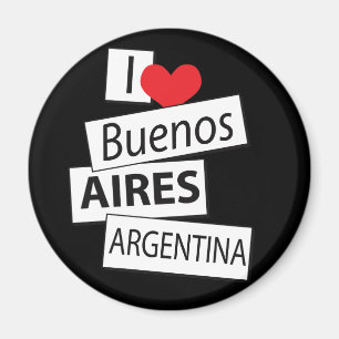 Ik hou van Buenos Aires Magneet