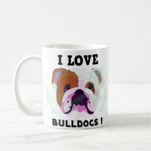 Ik hou van Bulldogs Koffiemok