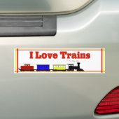 Ik hou van bumpersticker (Op auto)