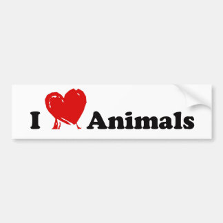 Ik hou van ... bumpersticker