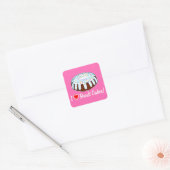 Ik hou van Bundt Cake Sticker (Envelop)