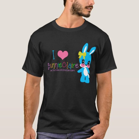 Ik hou van BunnieClaire SHIRT (Voorkant)