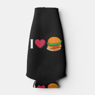 Ik hou van Burger Cheeseburger Ongezond Eten  Flesjeskoeler