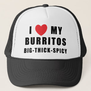 Ik hou van Burritos Trucker Pet