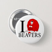Ik hou van Buttonnen Ronde Button 5,7 Cm (Voorkant /achterkant)
