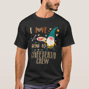 Ik hou van Cafetaria Bemanning Kabouter Bemanning T-shirt