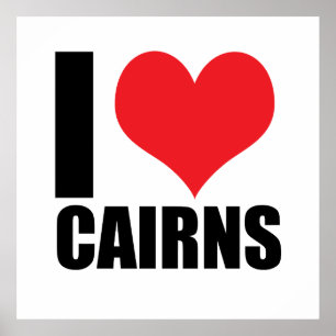 Ik hou van Cairns Poster