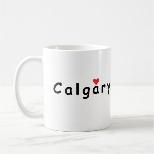 Ik hou van Calgary Koffiemok